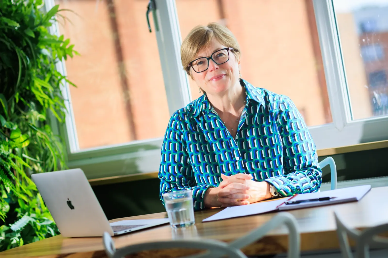 Joanne Dolezal working through a marketing strategy at the Toffee Factory, Newcastle