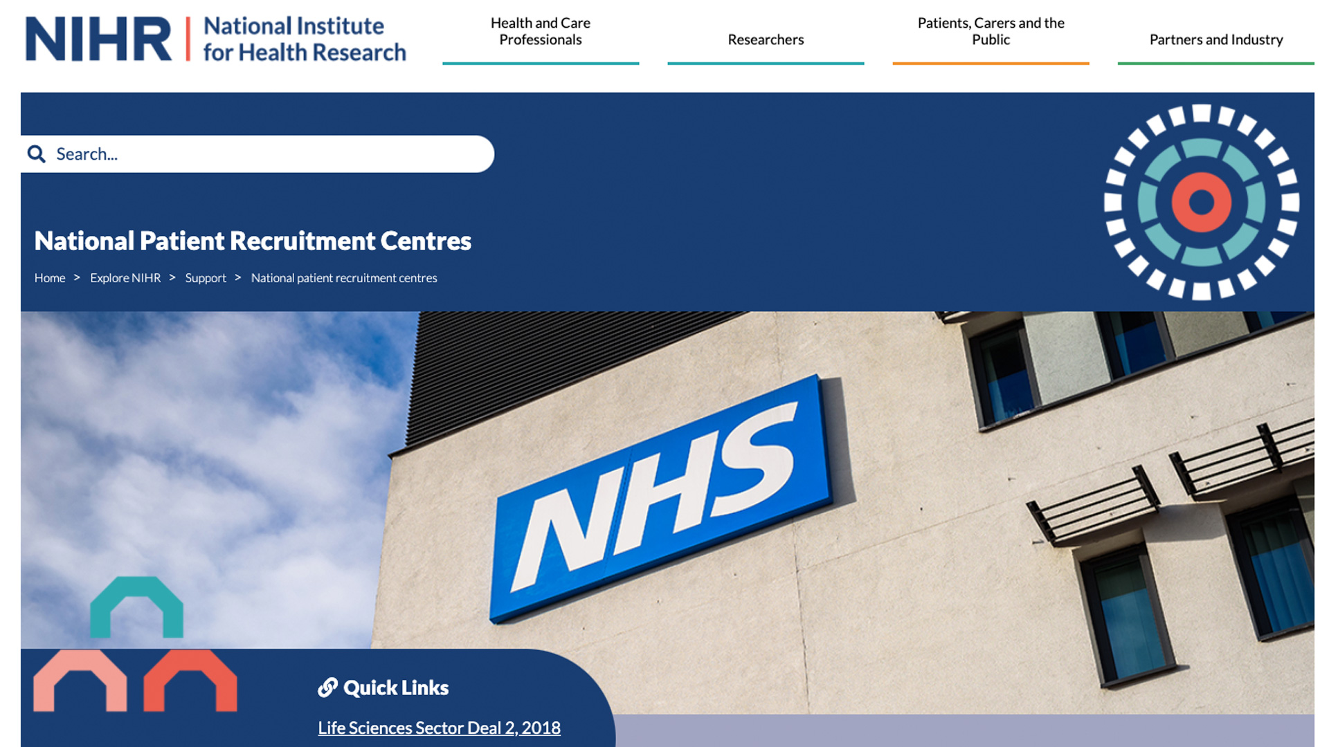 NIHR National Patient Recruitment Centre Newcastle